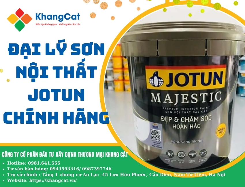 Tại sao nên chọn đại lý sơn nội thất JOTUN chính hãng?